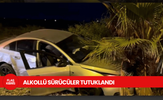 Girne ve Mevlevi’de iki ayrı kazada alkollü sürücüler tutuklandı