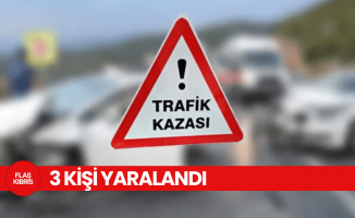 Kıbrıs Gazimağusa-Lefkoşa yolunda kaza