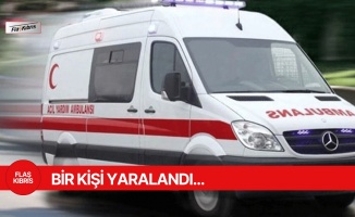 Lefke’de otobüs tamir ederken yaralandı!