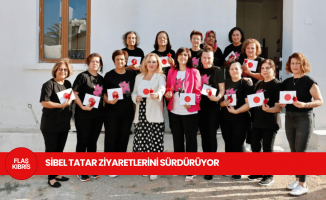 Sibel Tatar, Çatalköy ve Cihangir’de kadın kursiyerlerle Medoş Lalesi yaptı