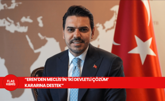 TİKA Başkanı Eren’den Meclis’in ‘iki devletli çözüm’ kararına destek