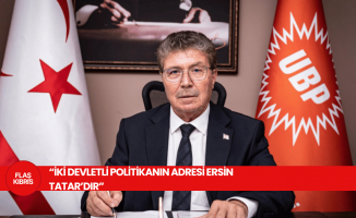 Üstel: İki devletli politikanın adresi Ersin Tatar’dır
