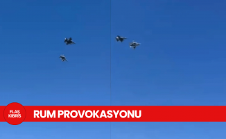 Yunan F-16’ları Lefkoşa semalarında taciz uçuşu gerçekleştirdi