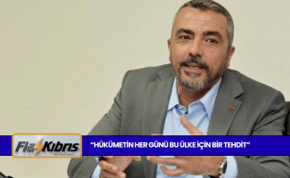 Ahmet Serdaroğlu: Hükümetin her günü bu ülke için bir tehdit!