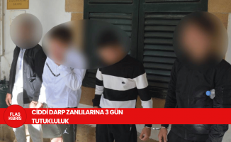 Bir kişiyi ciddi şekilde darp eden 4 zanlı 3 gün tutuklu kalacak