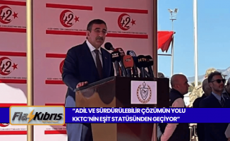 Cevdet Yılmaz: Tüm dünya bilsin ki; Türkiye Cumhuriyeti ilelebet Kıbrıs Türk halkının yanındadır!