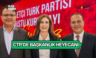 CTP’de Başkanlık için Akansoy, Usar ve Şahali yarışıyor