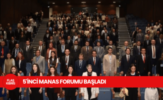 Türk dünyasının 5'inci Manas Forumu, Lefkoşa’da başladı