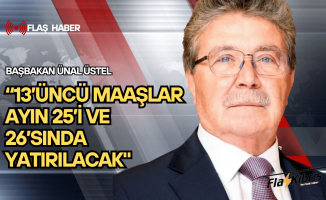 13’üncü maaşlar ayın 25’i ve 26’sında yatırılacak