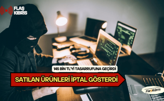 145 bin TL’yi tasarrufuna geçirdi