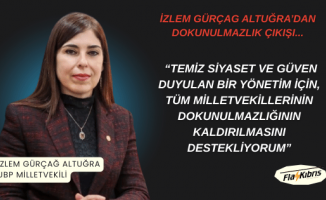 Altuğra’dan Milletvekillerinin dokunulmazlığı kaldırılsın