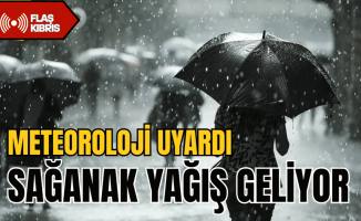 Bugün, salı ve çarşamba sağanak bekleniyor