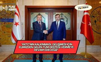 Cevdet Yılmaz, Başbakan Üstel ile bir araya geldi