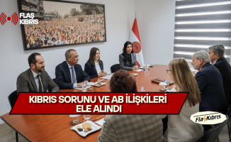 CTP Genel Başkanı İncirli, AB Kıbrıs Özel Temsilcisi Johannes Hahn’ı kabul etti