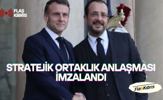 Güney Kıbrıs ile Fransa stratejik ortaklık anlaşması imzaladı