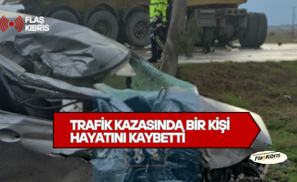 İskele’de meydana gelen kazada bir kişi hayatını kaybetti