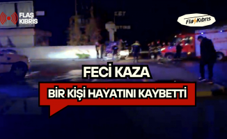 Lefkoşa-Güzelyurt ana yolunda ölümlü kaza!