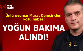 Oyuncu Murat Cemcir'den kötü haber
