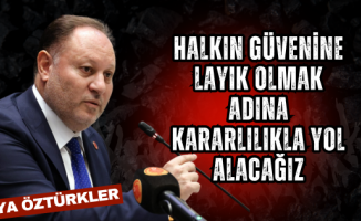 Öztürkler’den 2026 Mali Yılı Bütçesi Sonrası Teşekkür Mesajı