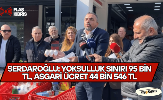 Serdaroğlu asgari ücretle yapılan alışverişle neler alınabildiğini anlattı...