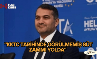 Süt İmalatçıları Birliği: Tarım Bakanı KKTC tarihinde görülmemiş bir süt zammı yapacak!