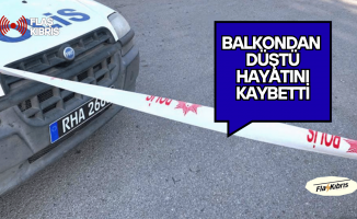 Üçüncü kattaki evinin balkonunda düştü, hayatını kaybetti!