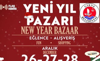 Yeni Yıl Pazarı 26, 27 ve 28 Aralık’ta Bellapais’te Kuruluyor