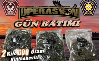 2 kilo 600 gram uyuşturucu yakalandı!