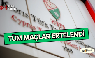 Futbolda tüm karşılaşmalar ertelendi