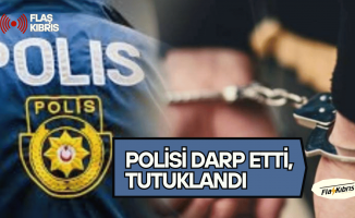 Girne’de polisi darp eden kişi tutuklandı