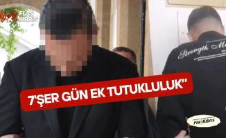 Kurşunlama olayında 7'şer gün ek tutukluluk