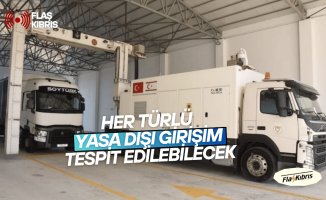 Mobil X-Ray Tarama Sistemi hizmete girdi