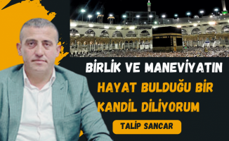 Talip Sancar’dan Miraç Kandili Mesajı