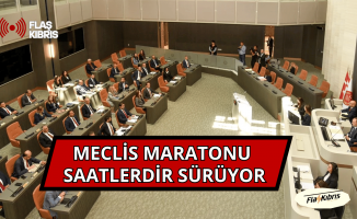Mecliste'ki maratonun 15'incü saati, Türk Telekom protokolü tartışılmaya devam ediyor