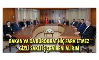 Üstel'den bakanlara ve bürokratlara gözdağı!