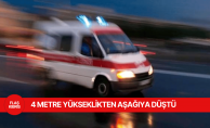 bCam silerken 4 metre yükseklikten aşağıya düştü/b