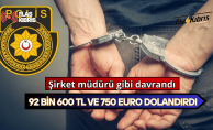 bGazimağusa#039;da 92 bin 600 TL ve 750 Euro#039;luk dolandırıcılık/b