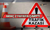 Lefkoşa’da araç 2 yayaya çarptı