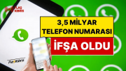WhatsApp güvenlik açığı 3,5 milyar telefon numarasını ifşa etti