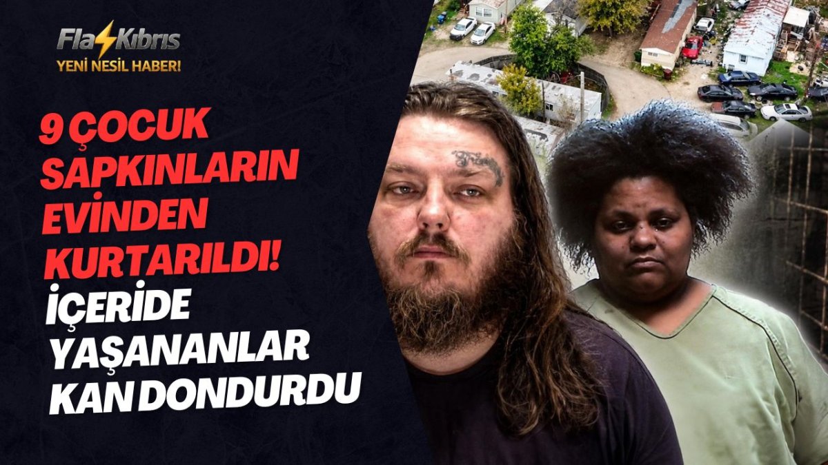  9 çocuk sapkınların evinden kurtarıldı! İçeride yaşananlar kan dondurdu