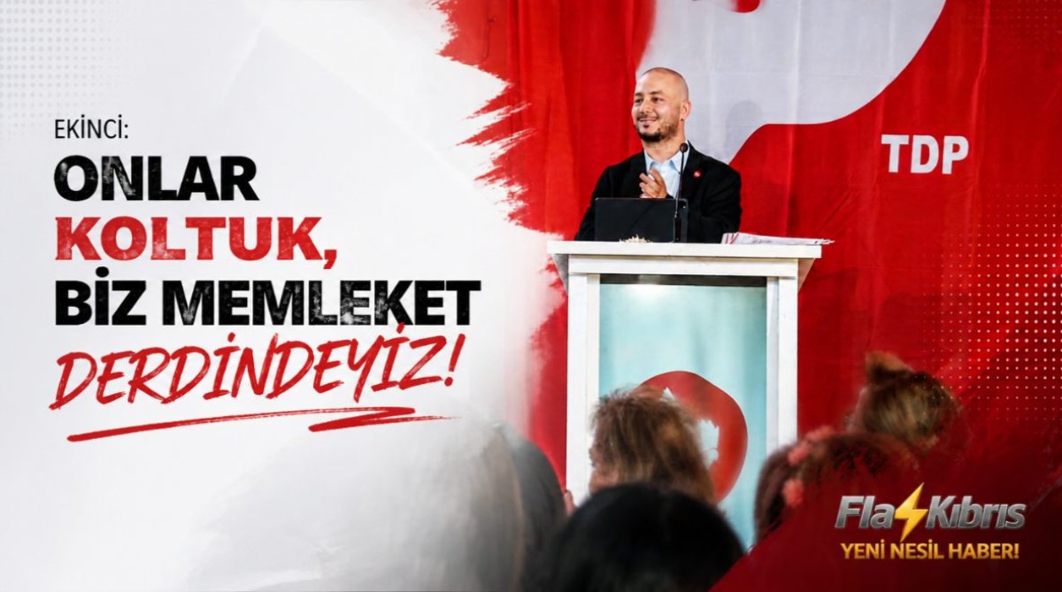 Ekinci: “Onlar Koltuk, Biz Memleket Derdindeyiz”
