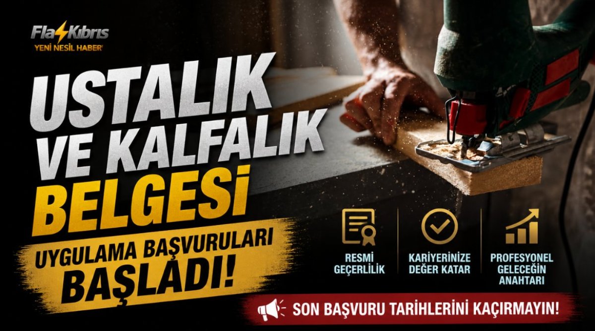 Ustalık ve Kalfalık Belgesi uygulama başvuruları başladı
