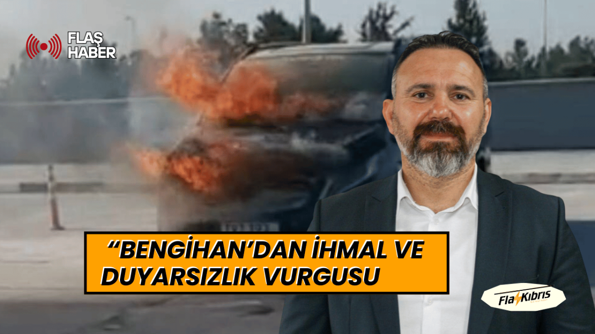 Bengihan: İtfaiye aracının su pompası arızası müdahaleyi geciktirdi