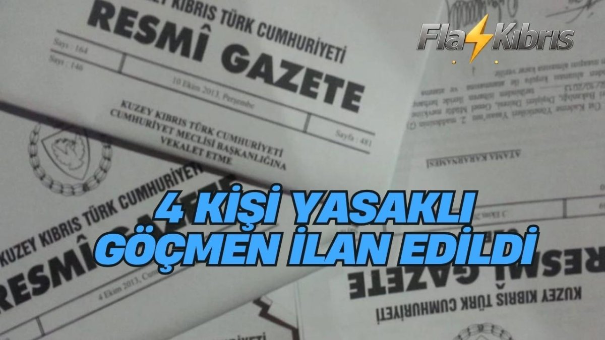 Türkiye’de aranan 4 kişi KKTC’de tespit edildi