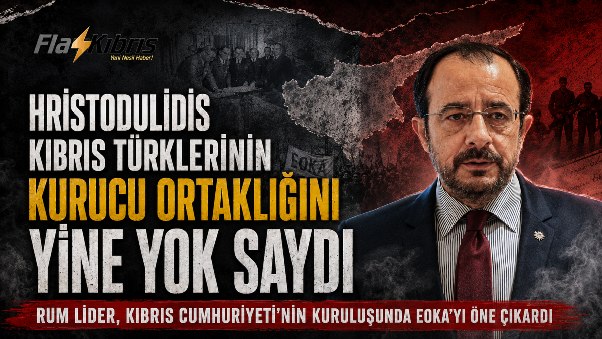 Hristodulidis, Türkiye’nin Adadaki Varlığını Yine “İşgal” Olarak Nitelendirdi