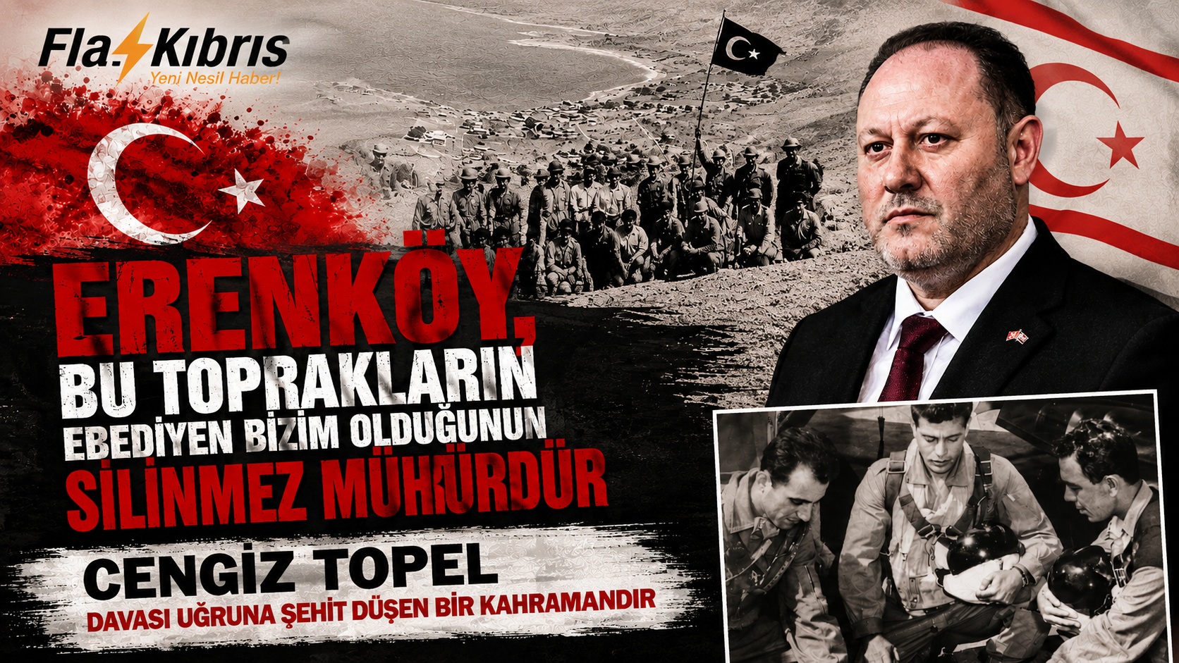 Öztürkler, 8 Ağustos Erenköy direnişinin yıldönümü dolayısıyla mesaj yayımladı.