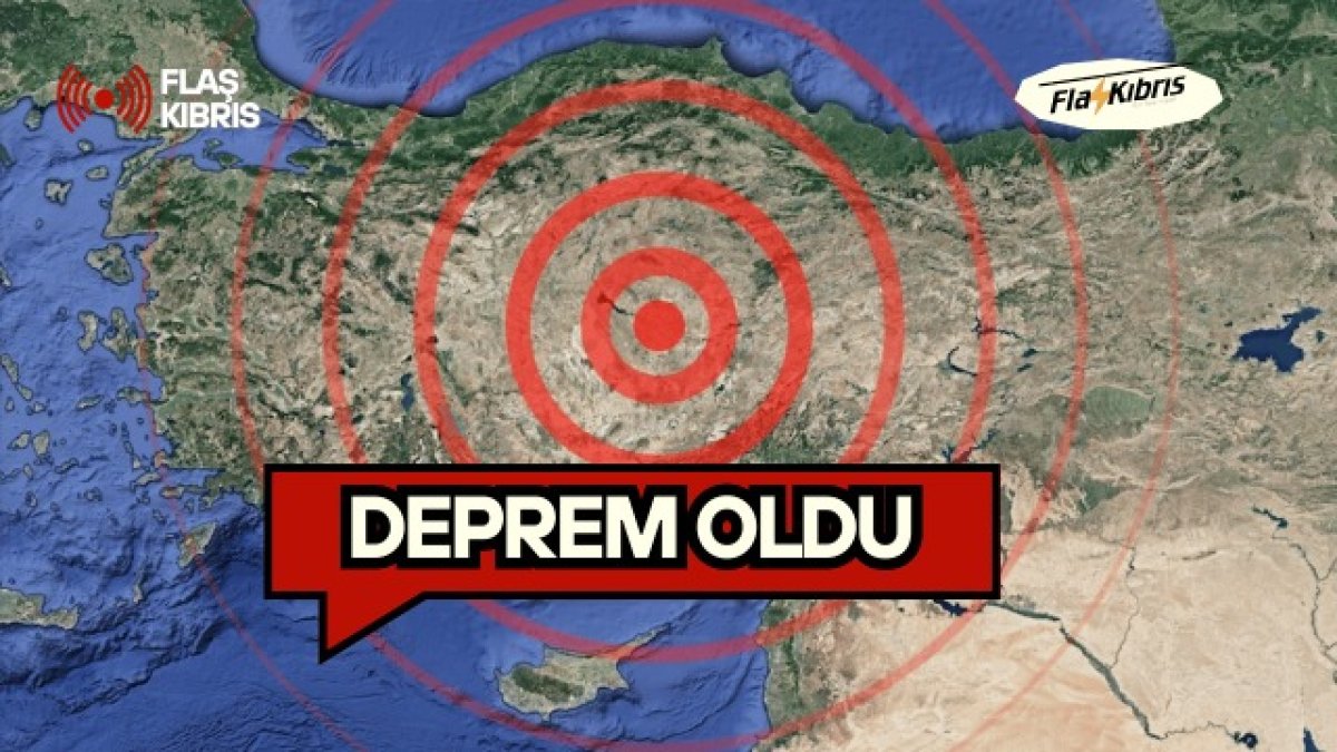 Antalya açıklarında art arda deprem