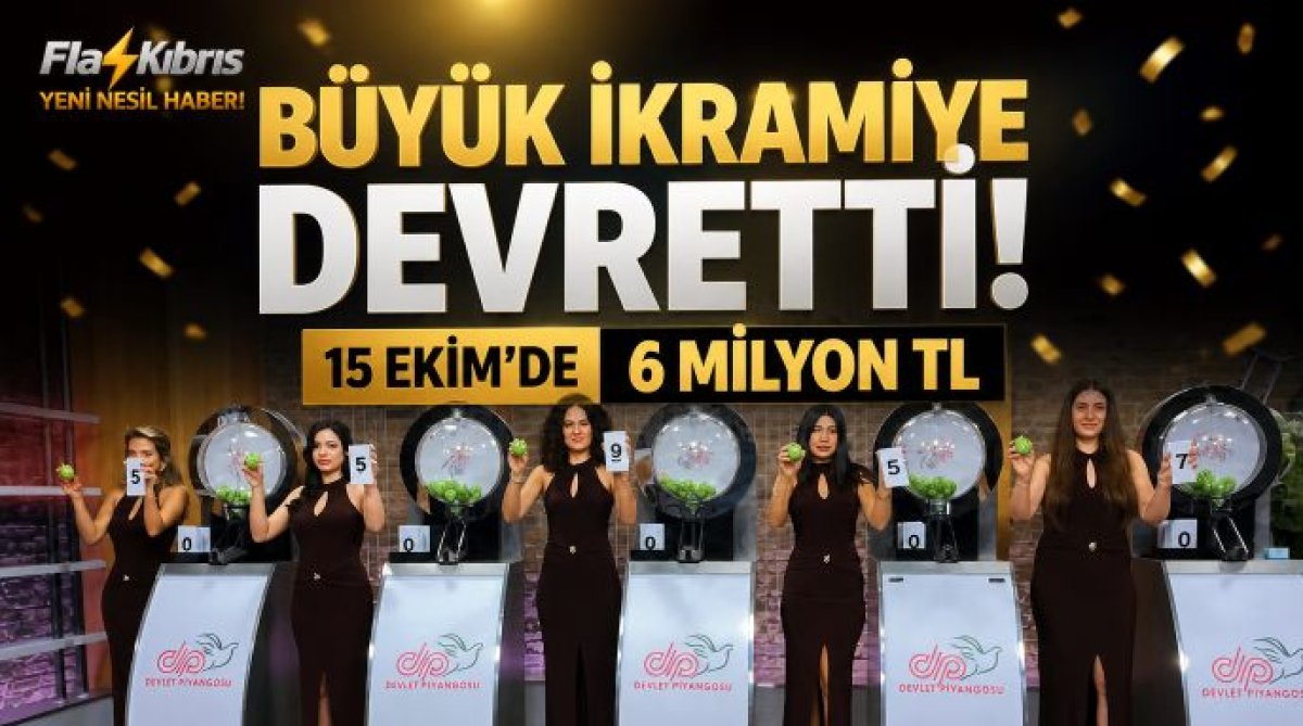 Büyük ikramiye devretti: 15 Ekim’de 6 milyon TL