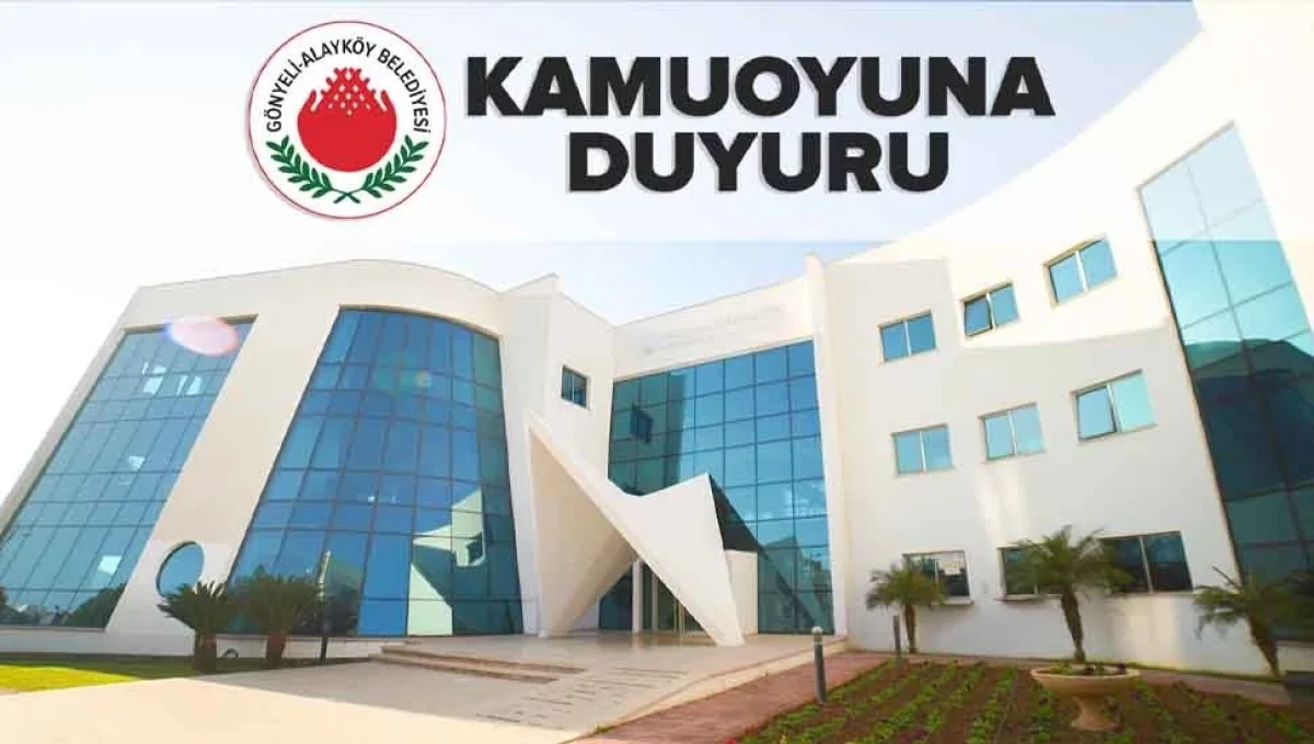Gönyeli-Alayköy Belediyesi: Bayram boyunca hizmetlerimiz aksamayacak