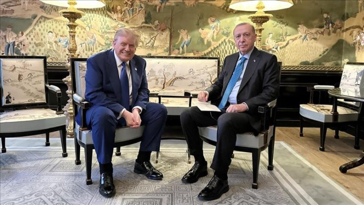 Erdoğan, ABD Başkanı Trump ile görüştü